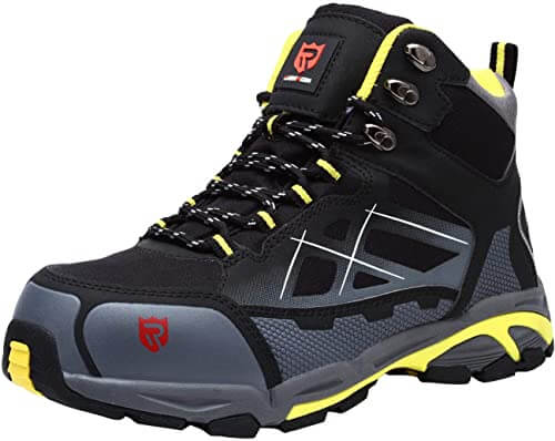 LARNMERN Steel Toe Boots, Industrial and Construction Boots