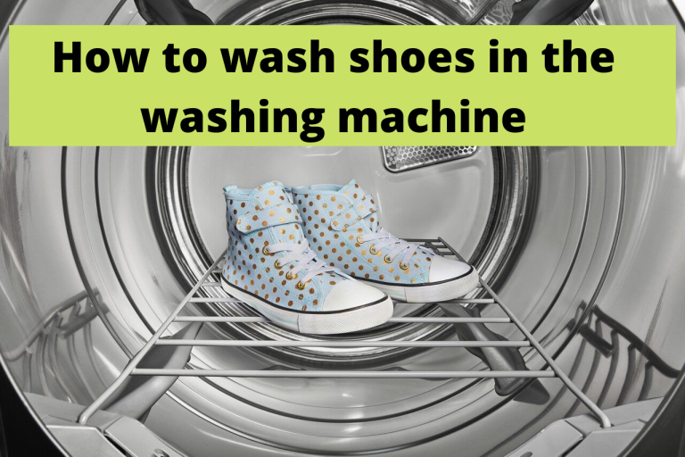 How to wash shoes in the washing machine