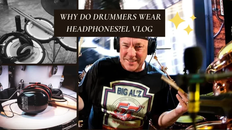 Why do drummers wear headphones?