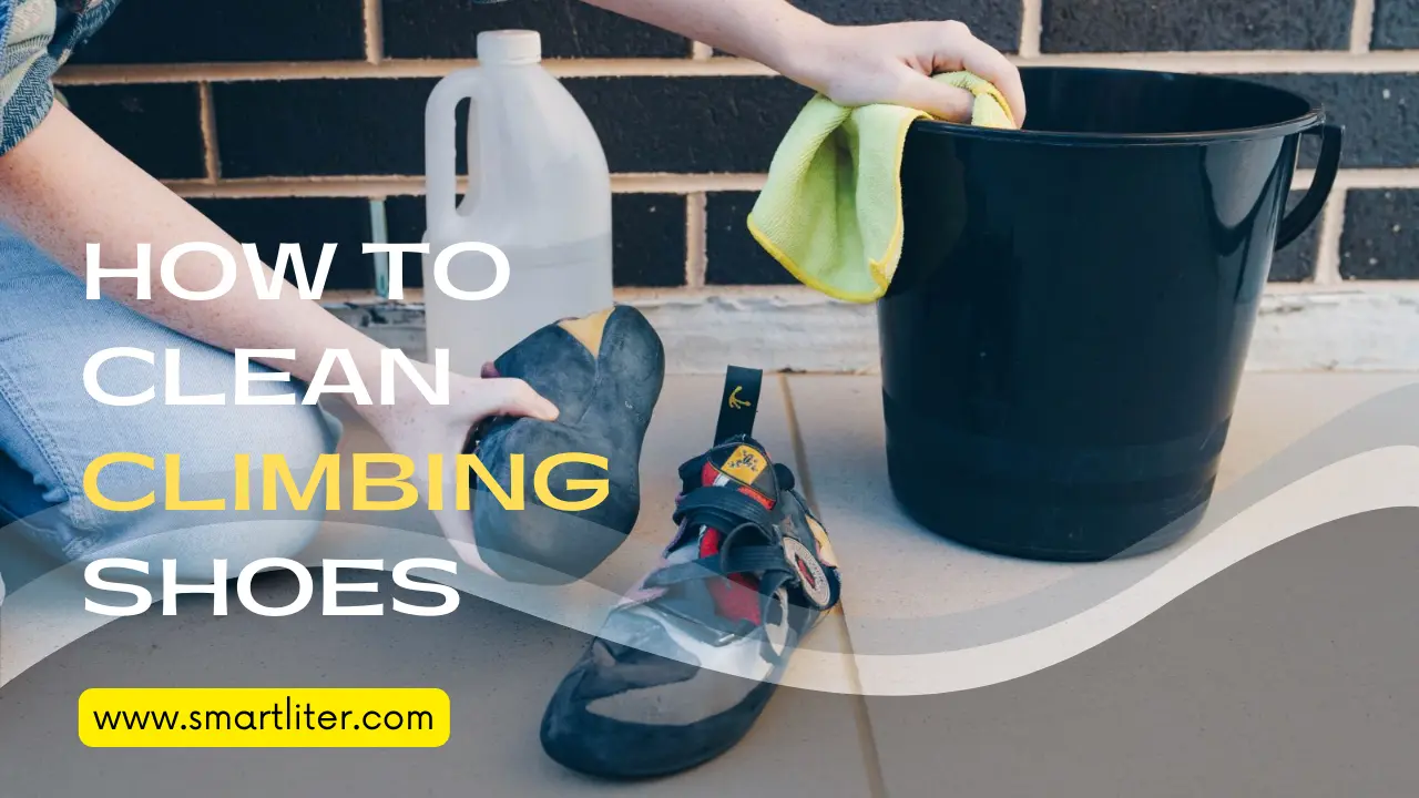 how to clean climbing shoes